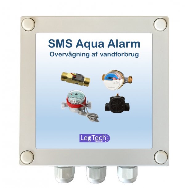 SMS Aqua Alarm SMS Brønd Alarm og Vand STOP LEGTECH.DK